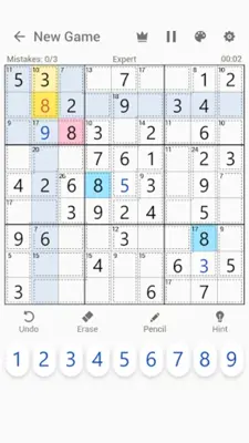 Killer Sudoku android App screenshot 0