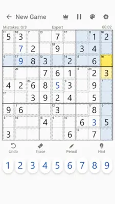 Killer Sudoku android App screenshot 1