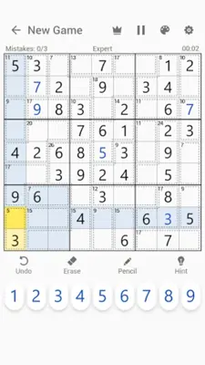 Killer Sudoku android App screenshot 3