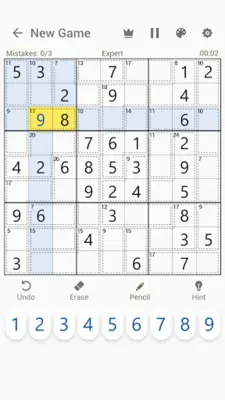 Killer Sudoku android App screenshot 6